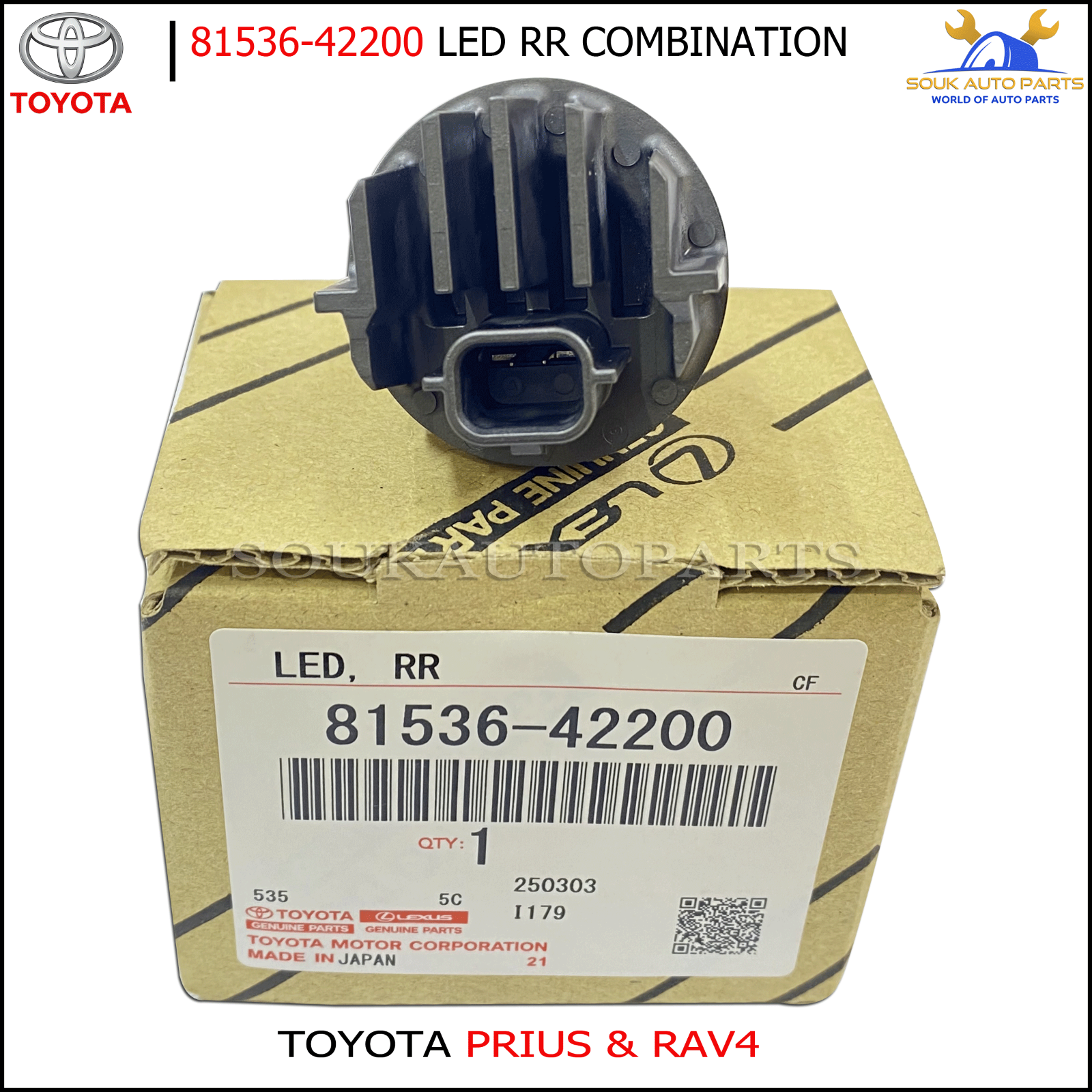 ru-ruru 2pcs NEW 81536-60C30 OEM LED RR COMBINATION 8153660C30 | eBay