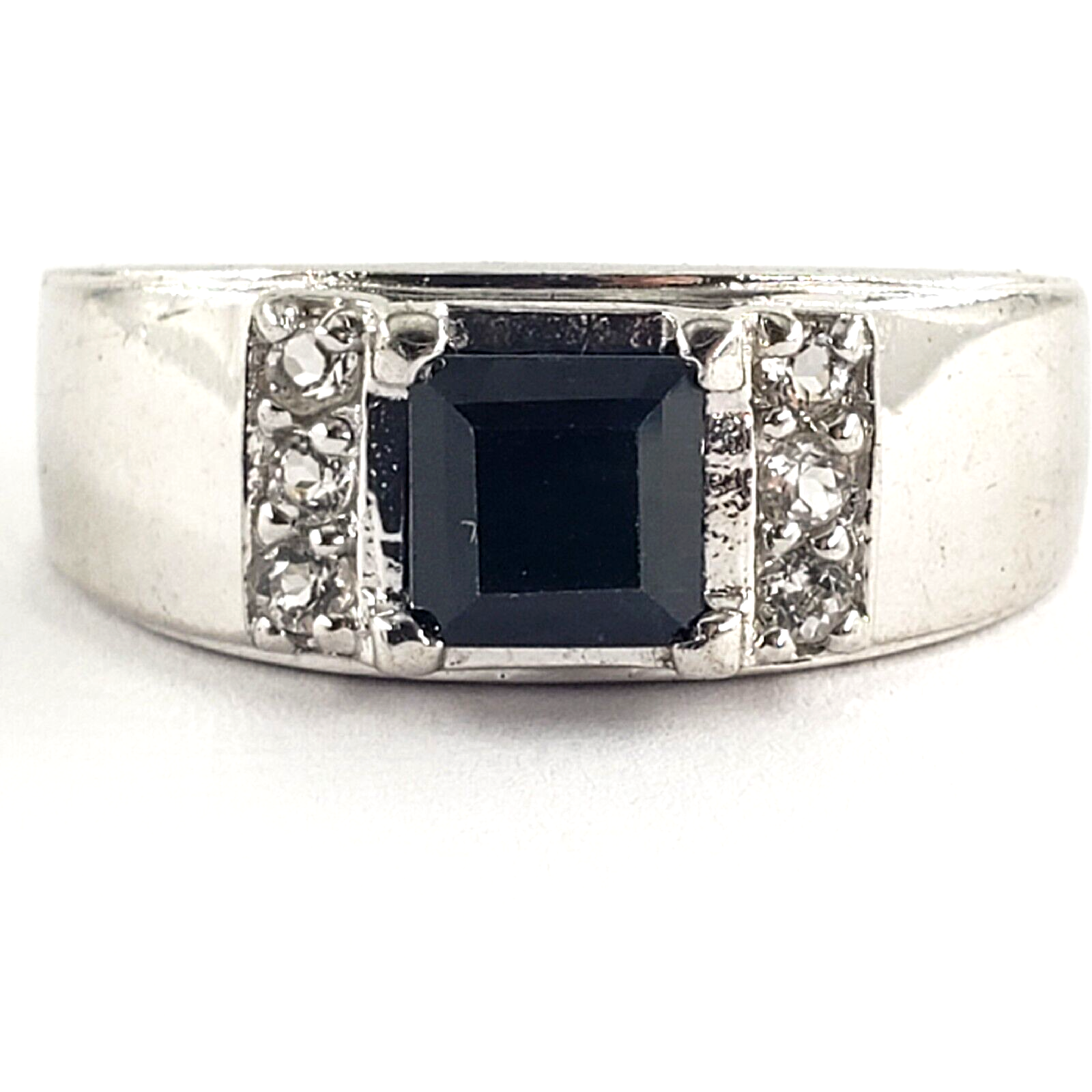 ☆Hei☆ sv925 cheese open ring HE25SPRSW219XXFR Amazon.com: 925 Sterling Silver Shiny Full Diamond Ring