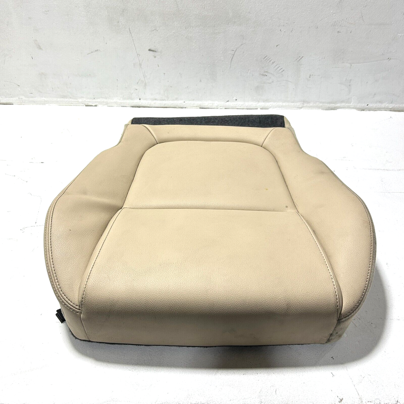 Used 2017-2019 Jaguar Xe Front Right Passenger Seat Lower Cushion Latte OEM