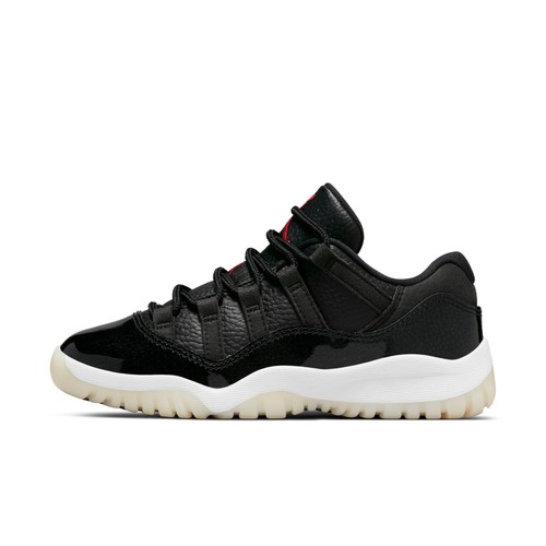 

[505835-001] Дошкольные кроссовки Air Jordan Retro 11 Low 72-10 (PS), Black/white/sail/gym red