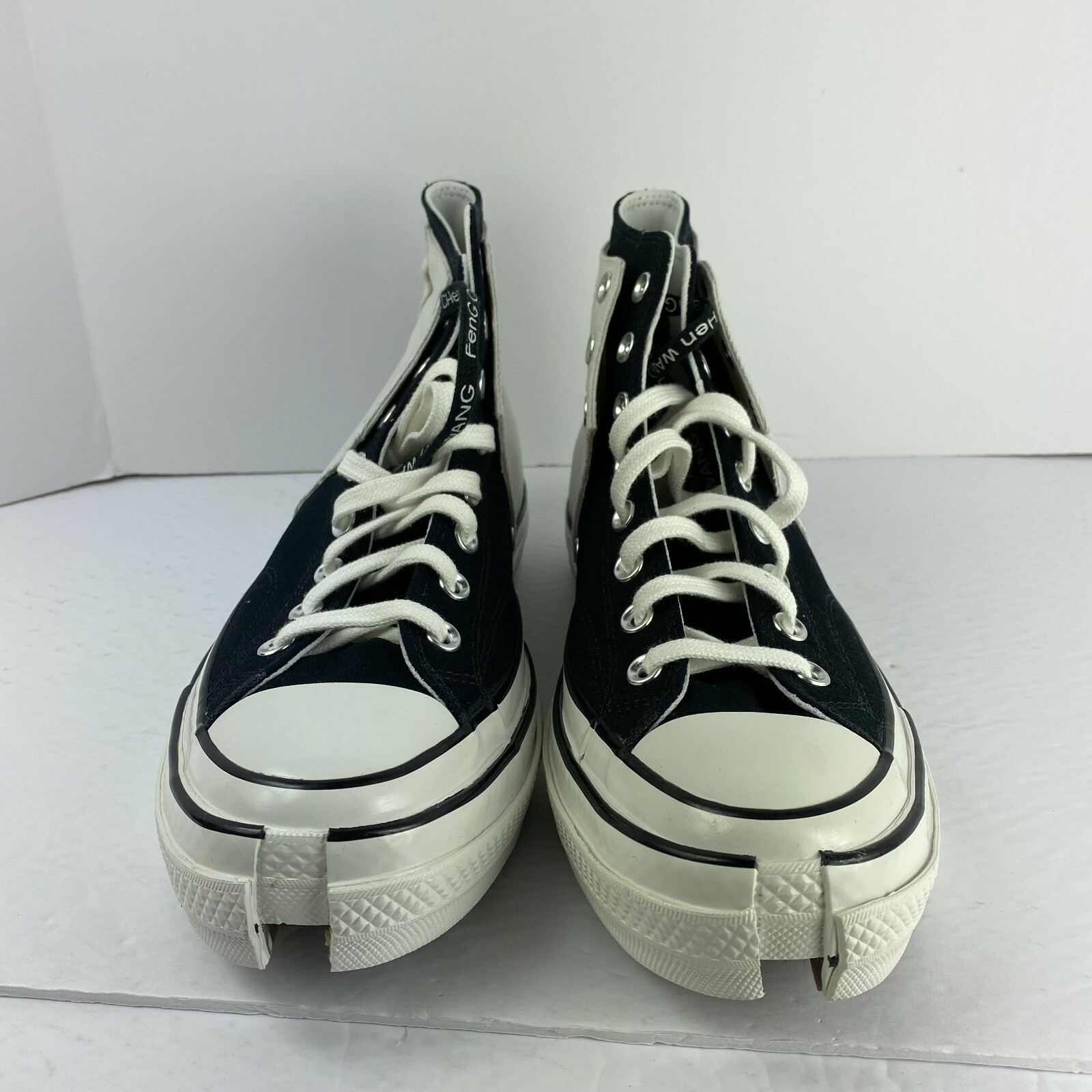 Pre-owned Converse X Feng Chen Wang Chuck Taylor 70 2-in-1 169839c Black White All Star Qs
