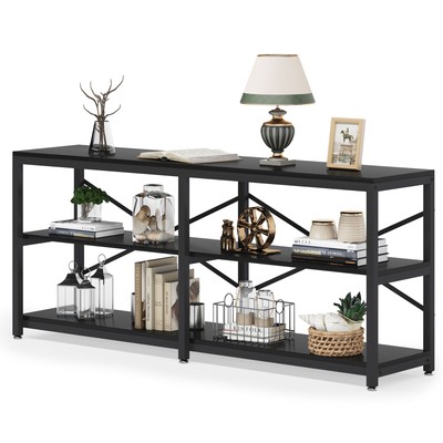 Tribesigns 3-Tier Modern Console Table for Living Room, 71'' Long Entryway Table