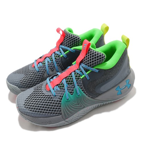 

Мужские баскетбольные кроссовки Under Armour UA Embiid 1 GM PT Серый Синий Зеленый 3024114-106, Grey, Embiid 1 Gm Pt