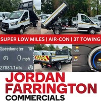 2021 FORD TRANSIT 350 EURO 6 ALLOY BODY RWD DRW SINGLE CAB TIPPER **AIR-CON**