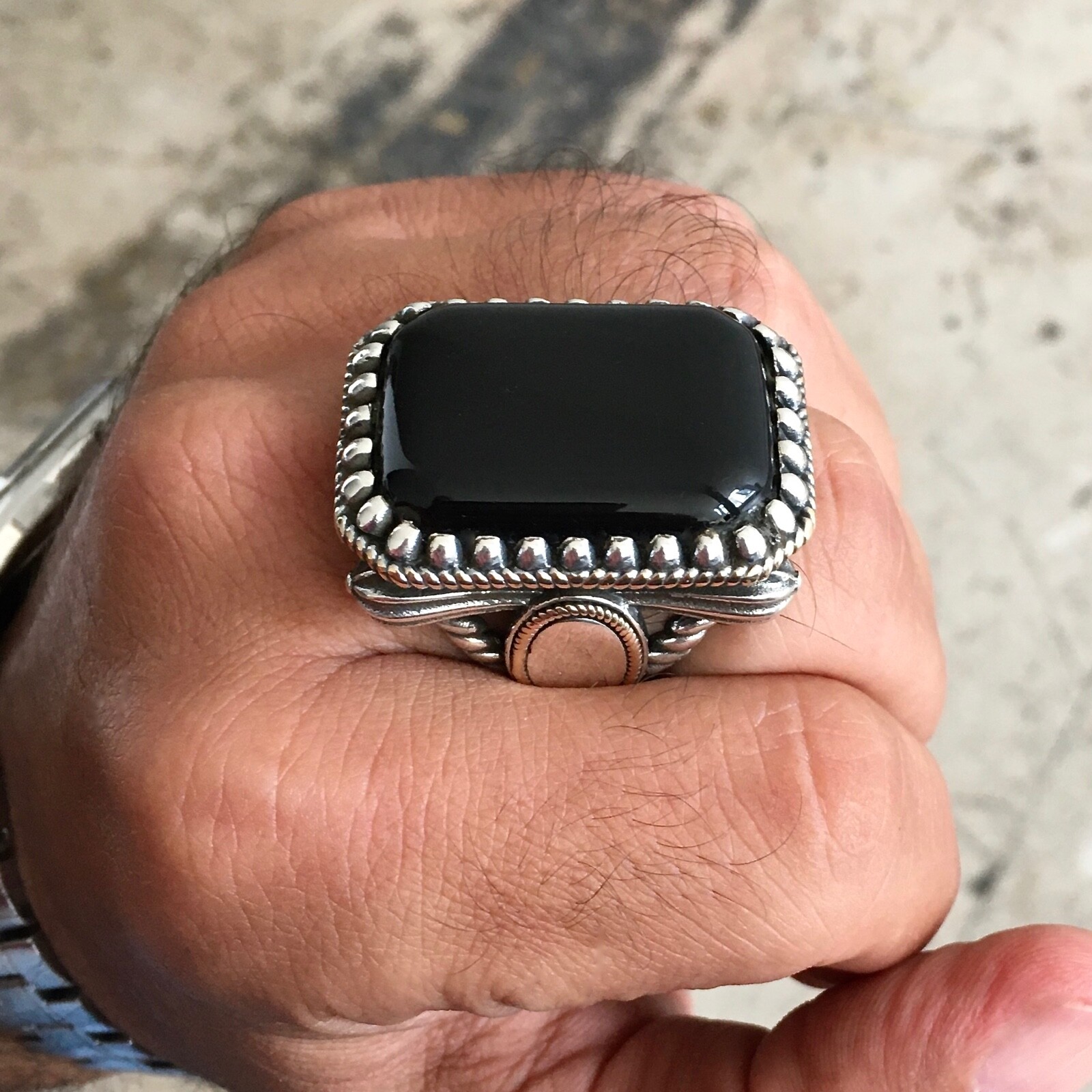 【ARGUE】Silver.925 SLAVY RING 11号～13号 925 Sterling Silver Ring