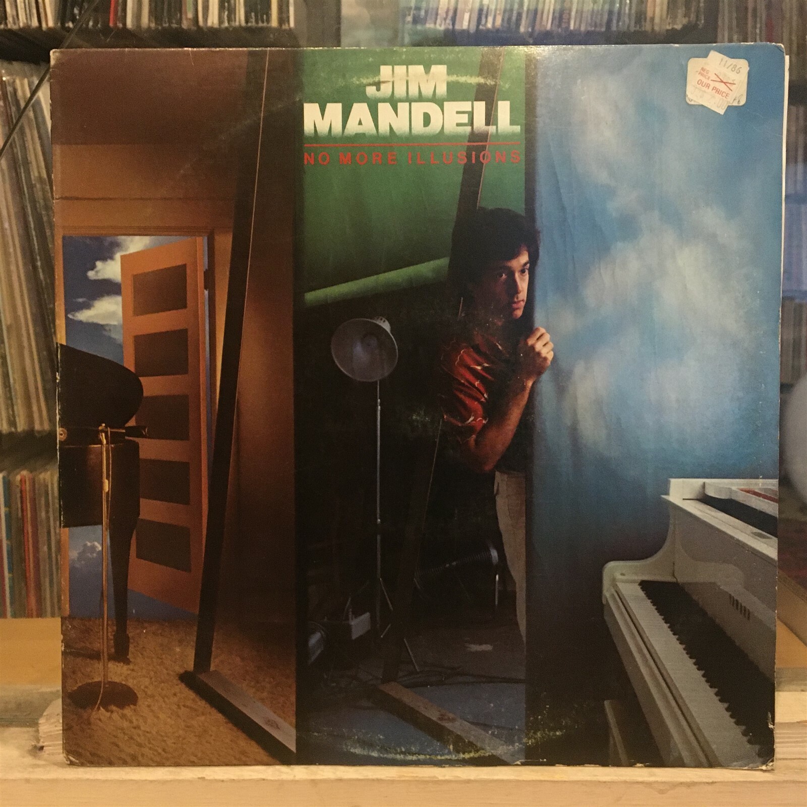洋楽 JIM MANDELL - NO MORE ILLUSIONS LP ROCK/POP]~EXC LP~JIM MANDELL~No More Illusions~{OG 1982