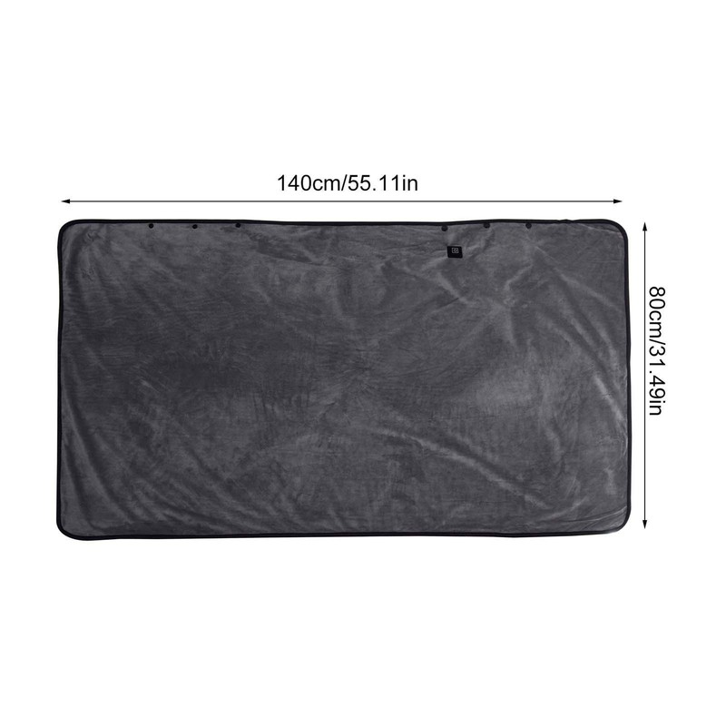 Portable USB Rechargeable Heated Electric Blanket Winter Warming Shawl