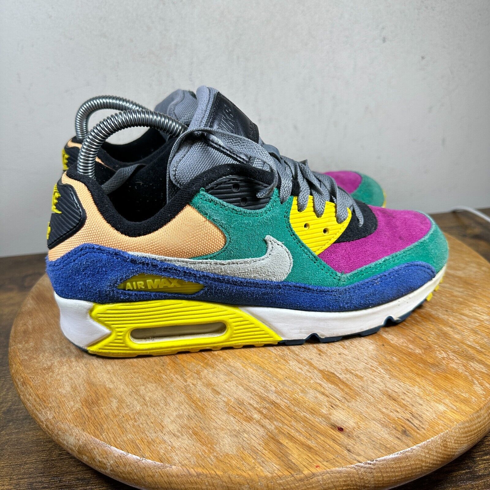 Nike Air Max 90 QS Viotech 2.0 Blue Yellow CD0917-300 Shoe Nike Air Max 90 QS Viotech 2.0 Blue Yellow CD0917-300 Shoe