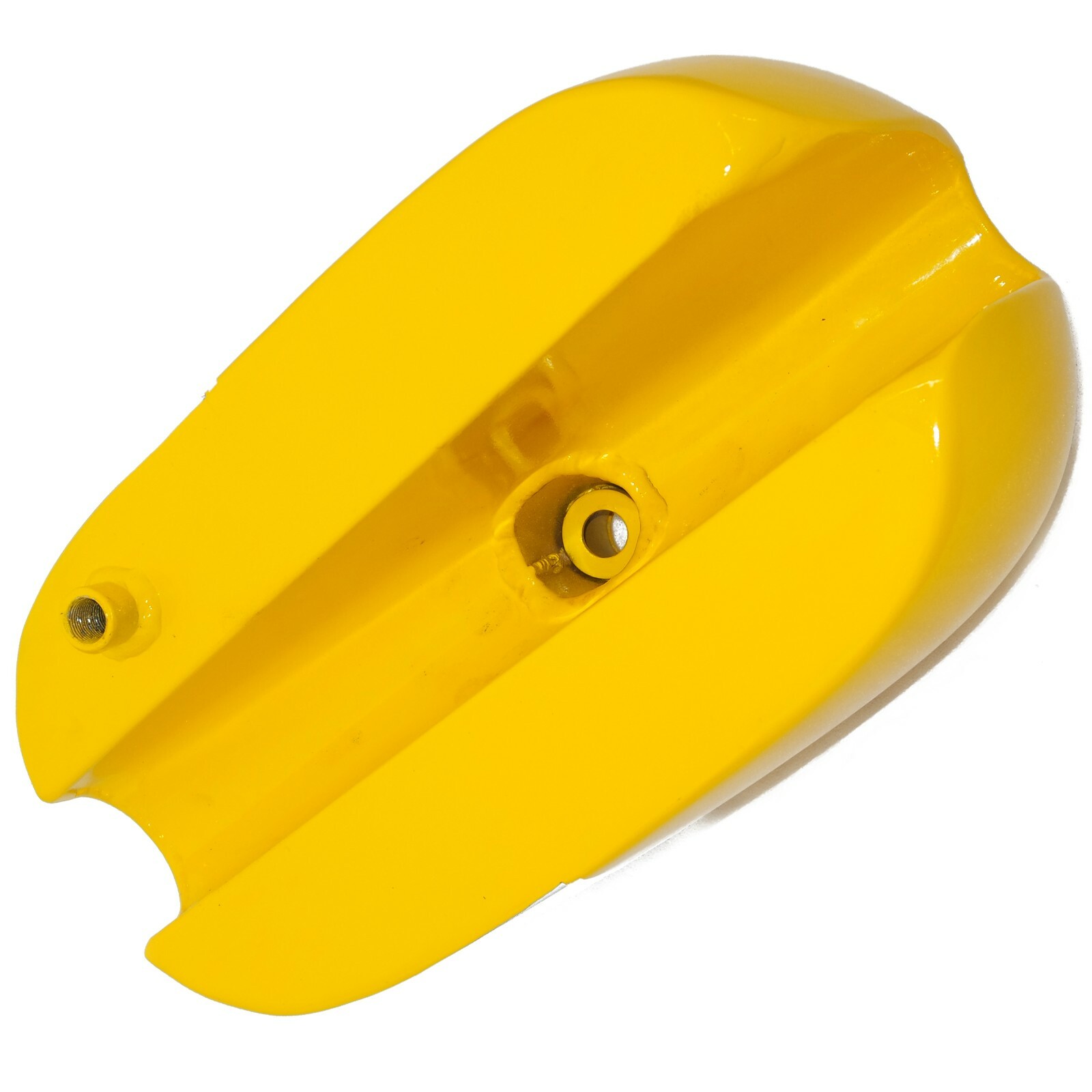 BSA B25 B40 B44 C15 Victor Enduro Trials Scrambler Alloy Yellow Fuel Tank 