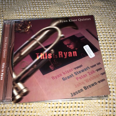 Ryan Kisor Quintet JAPAN PRESSING PROMO 2005 Trumpet This Is Ryan