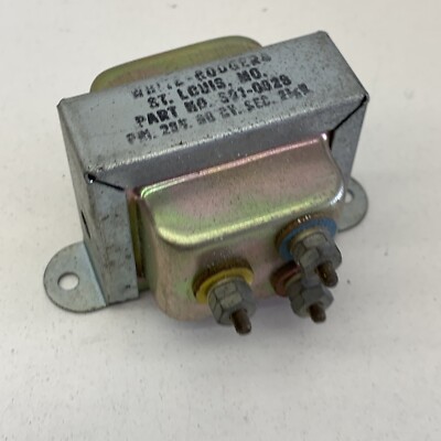 White-Rodgers S81-0028 Transformer PRI: 25V SEC: 2.5V 2-1/2V 15VA