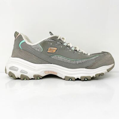 

Кроссовки Skechers Womens D Lites 149060 Серые повседневные, размер 8, Серый, D Lites