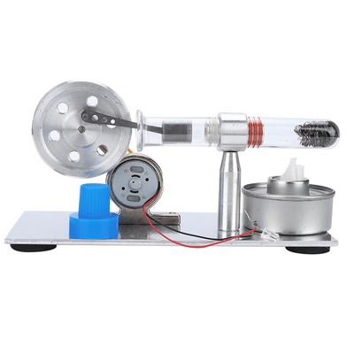 Single Cylinder Sterling Engine Model Steam Power Physics Science Model DIY