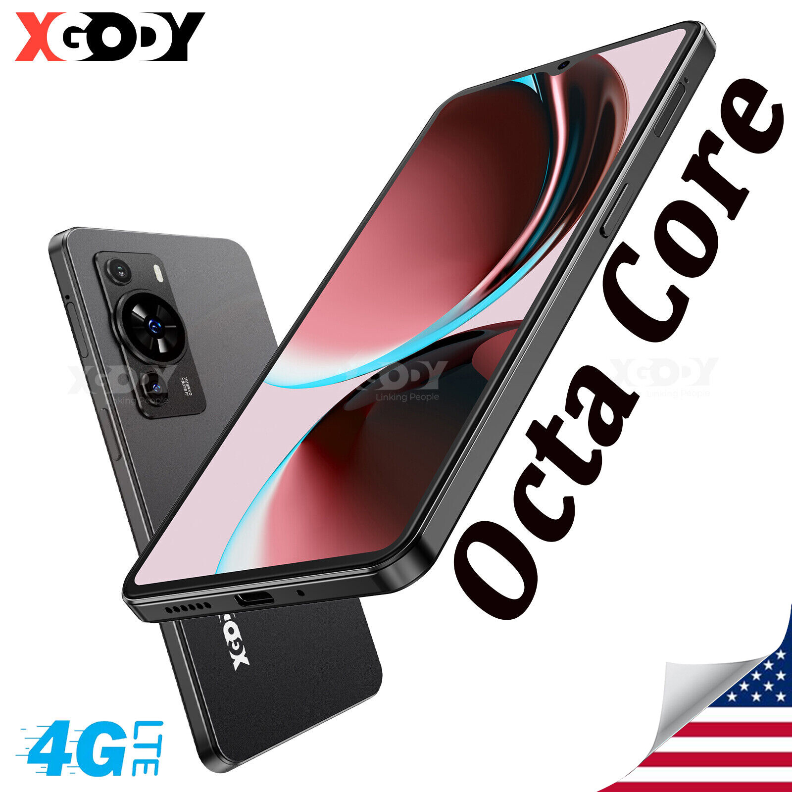 Factory Unlocked New Android Cell Phone Smartphone 64GB Octa