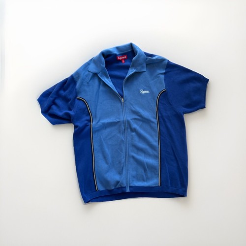 Supreme Two Tone Piping Zip Up Polo Black White XL | eBay Supreme Two Tone Piping Zip Up Polo Black White XL | eBay