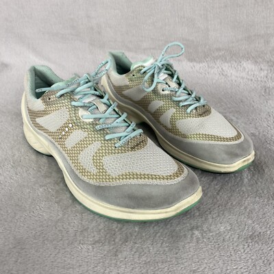 Ecco Biom Women's Sneakers US 8 EUR 39 Shoes Mint Green Gray Hiking Casual