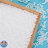 AOODOOM 80,000 Pieces Foam Beads for Slime, White Polystyrene Beads for Kids DIY Craft, Party Decoration (0.08-0.12 in)