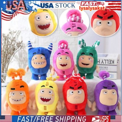 Kawaii 18cm Cartoon Oddbods Plush Kid Toy Dolls Soft Pogo Bubbles Jeff Slick Toy