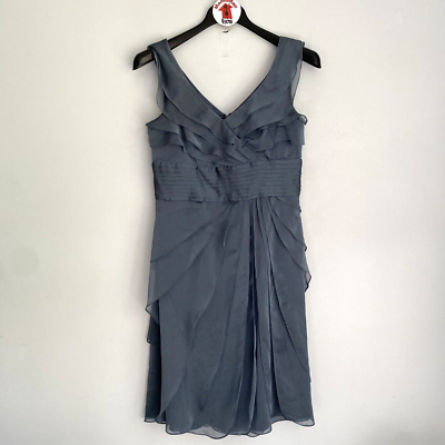 David's bridal clearance slate blue dress