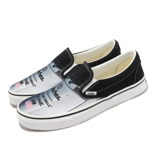 

Мужские слипоны Vans Peaches x Classic Slip-O Black True White LifeStyle VN0A5JLXBPB, Черный, Classic Slip-o