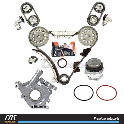 Fits 95-01 Infiniti I30 Nissan Maxima Timing Chain Kit Water Oil Pump VQ30DE