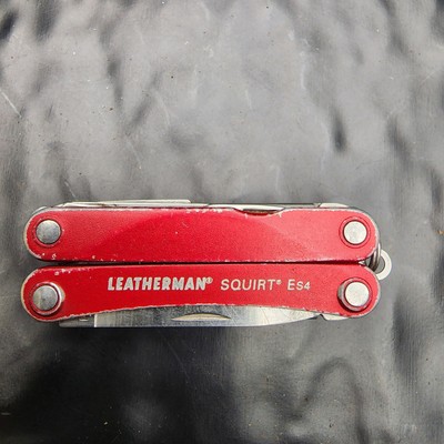 Leatherman Squirt ES4 Multi-Tool Knife Wire Strippers Electrician Tool   