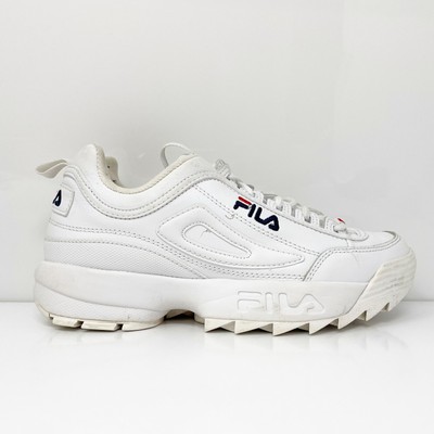 

Fila Womens Disruptor II Premium 5FM00002-125 Белая повседневная обувь Кроссовки Размер 8.5, Белый, Disruptor II Premium