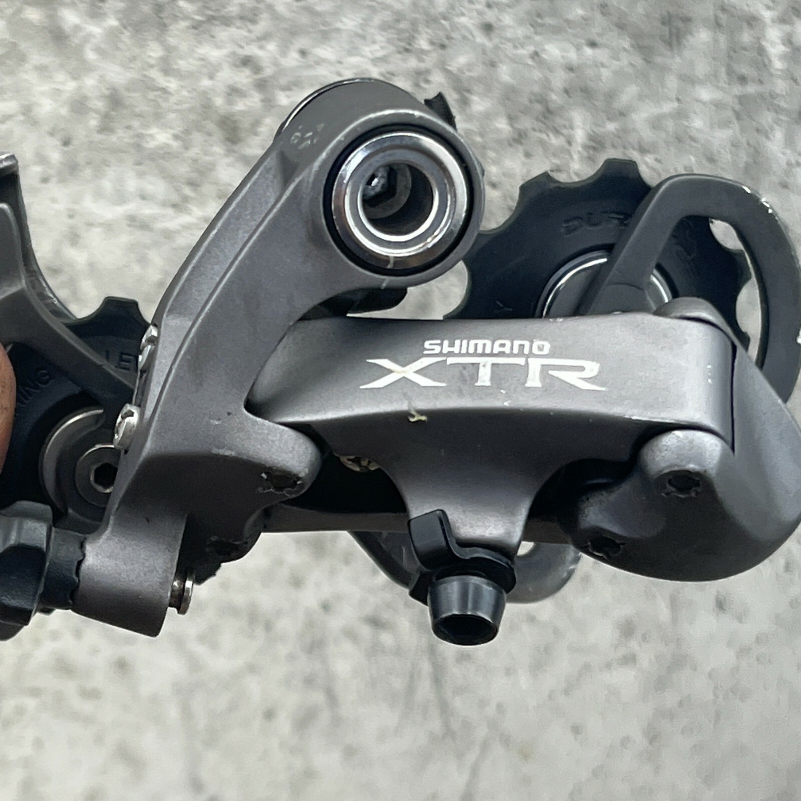 Vintage Shimano XTR Rear Derailleur RDM952 Medium Cage Mountain Bike 9