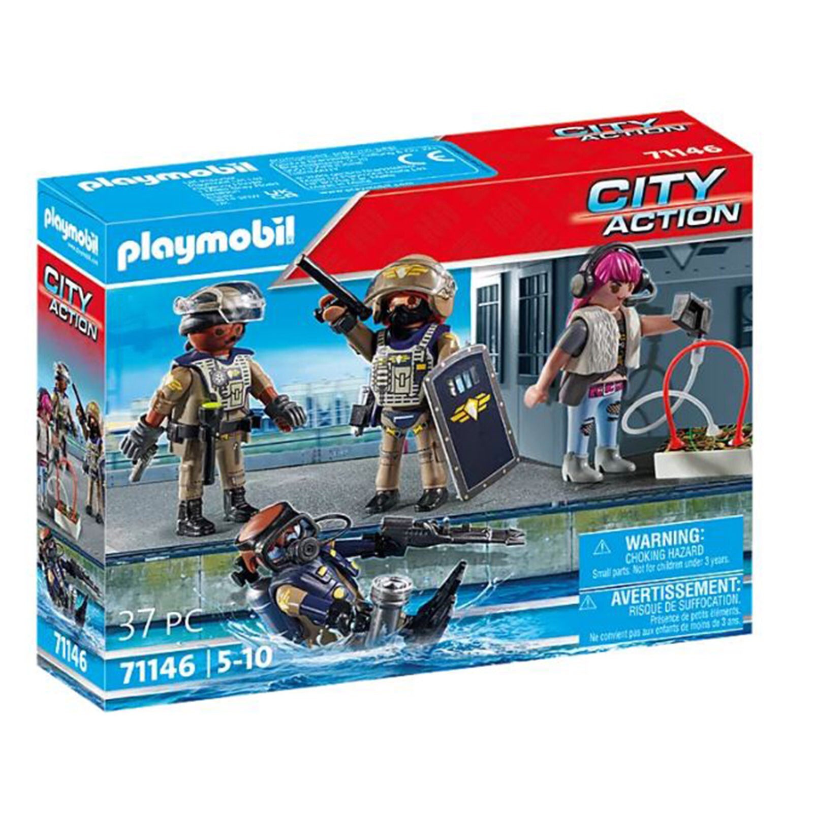 Набор фигур для создания тактического подразделения Playmobil City Action НОВЫЙ