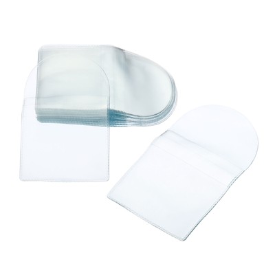 3'' x 3'' Coin Sleeves Holders 48pcs Pocket Coin Flip Single Protector Clear