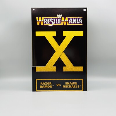 WWE Elite Wrestlemania X Ladder Match HBK Shawn Michaels vs Razor Ramon Amazon