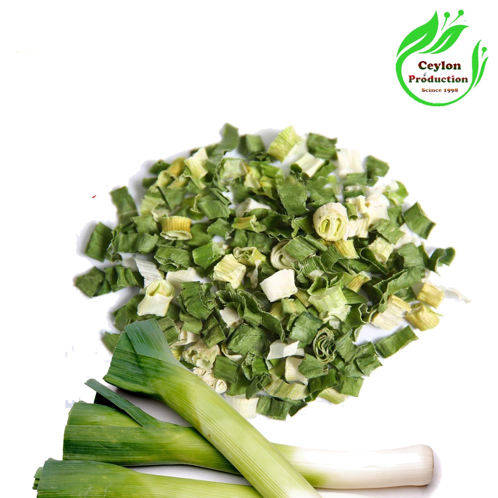 Leeks Slices 1-4cm Organic Dried Dehydrated Vegetable Cooking Ingredient