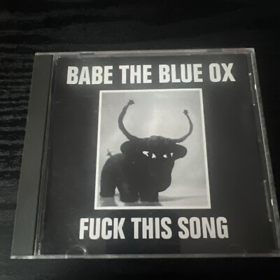 Babe The Blue Ox F**k This Song Rare Promo CD Single