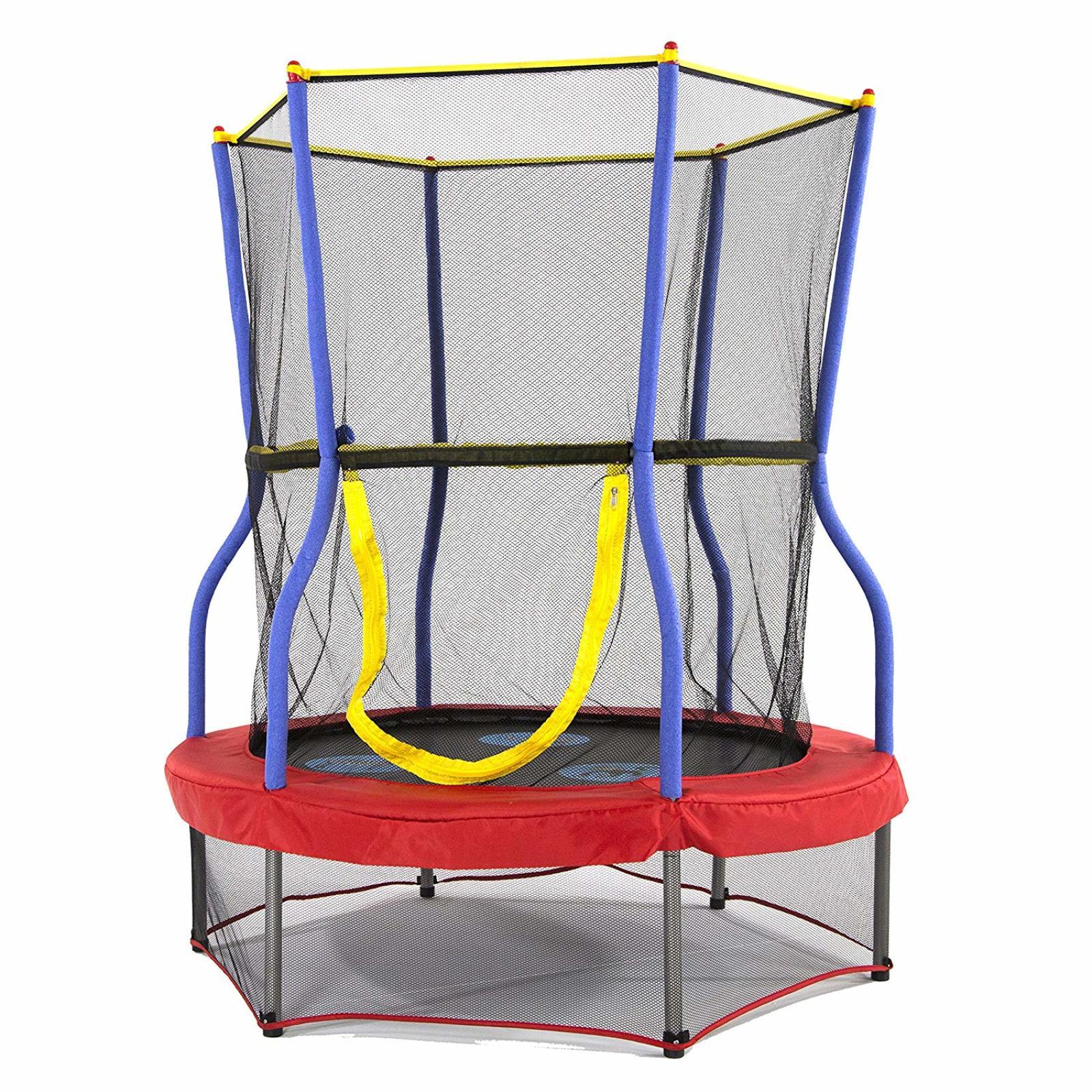 48 Trampoline For Kids Enclosure Safety Toddlers Indoor Outdoor 48 Trampoline For Kids Enclosure Safety Toddlers Indoor Outdoor Jump Fun Play