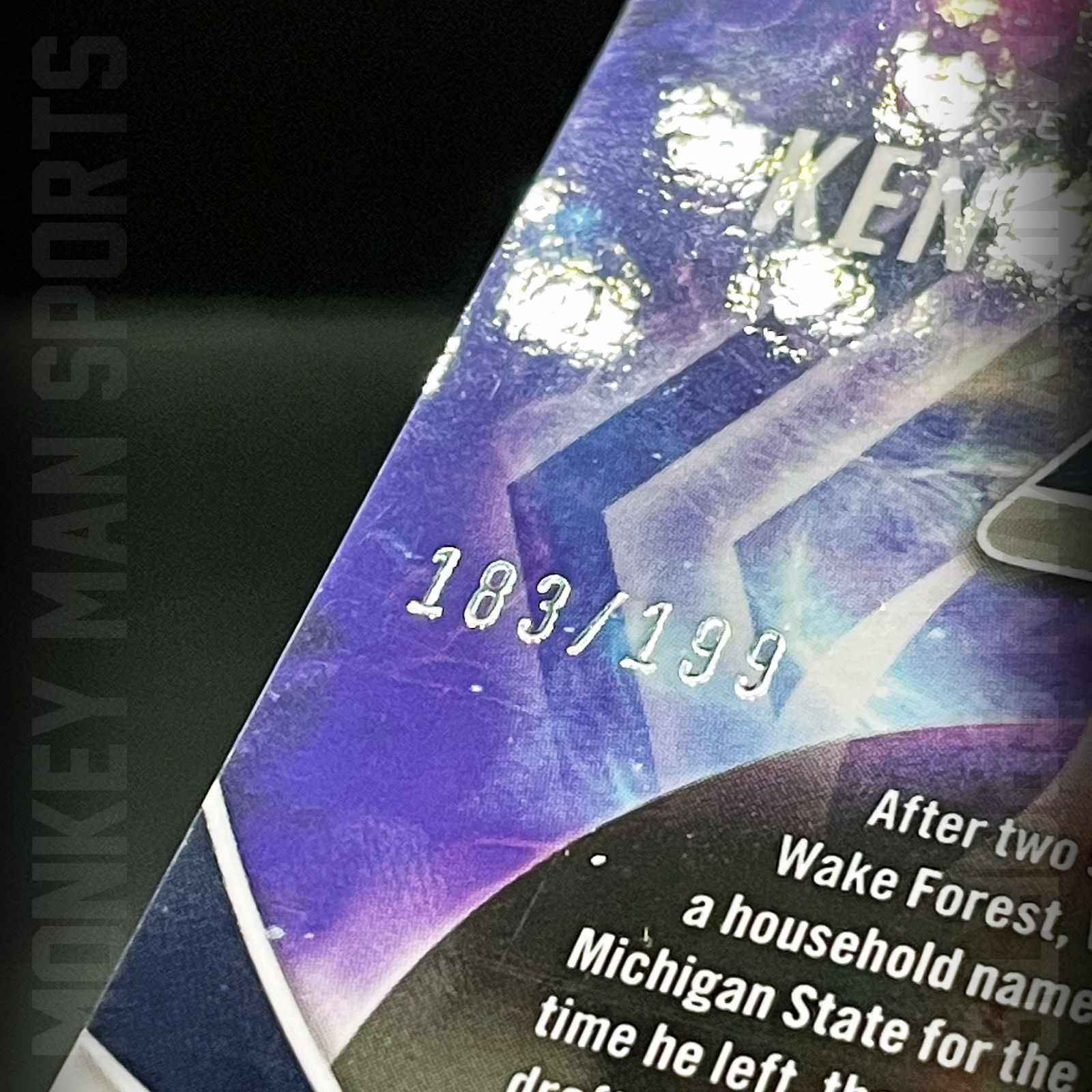 Additional photo 2 of 2022 Phoenix Kenneth Walker III RC #/199 ROOKIE RISING RIS-8 RED PRIZM SEAHAWKS