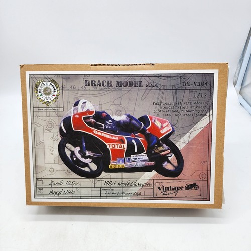 Brach Model 1/12 Garelli 125cc 1984 World Champion BM-VR04 Brach Model 1/12 Garelli 125cc 1984 World Champion BM-VR04