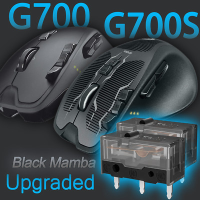 Upgraded Logitech G700s G700 Wireless Wired Rechargeable Gaming Mouse 13 Buttons