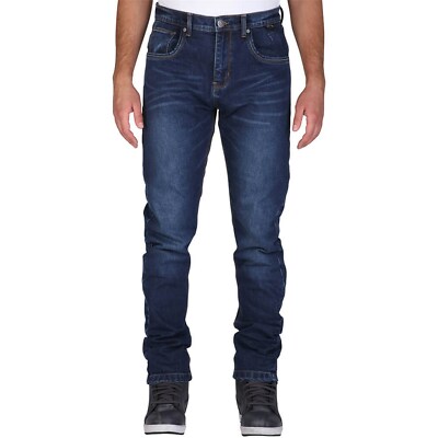 Modeka Hose Sonic Mono W30-L32 Herren Motorrad Jeans Hose Mit Protektor