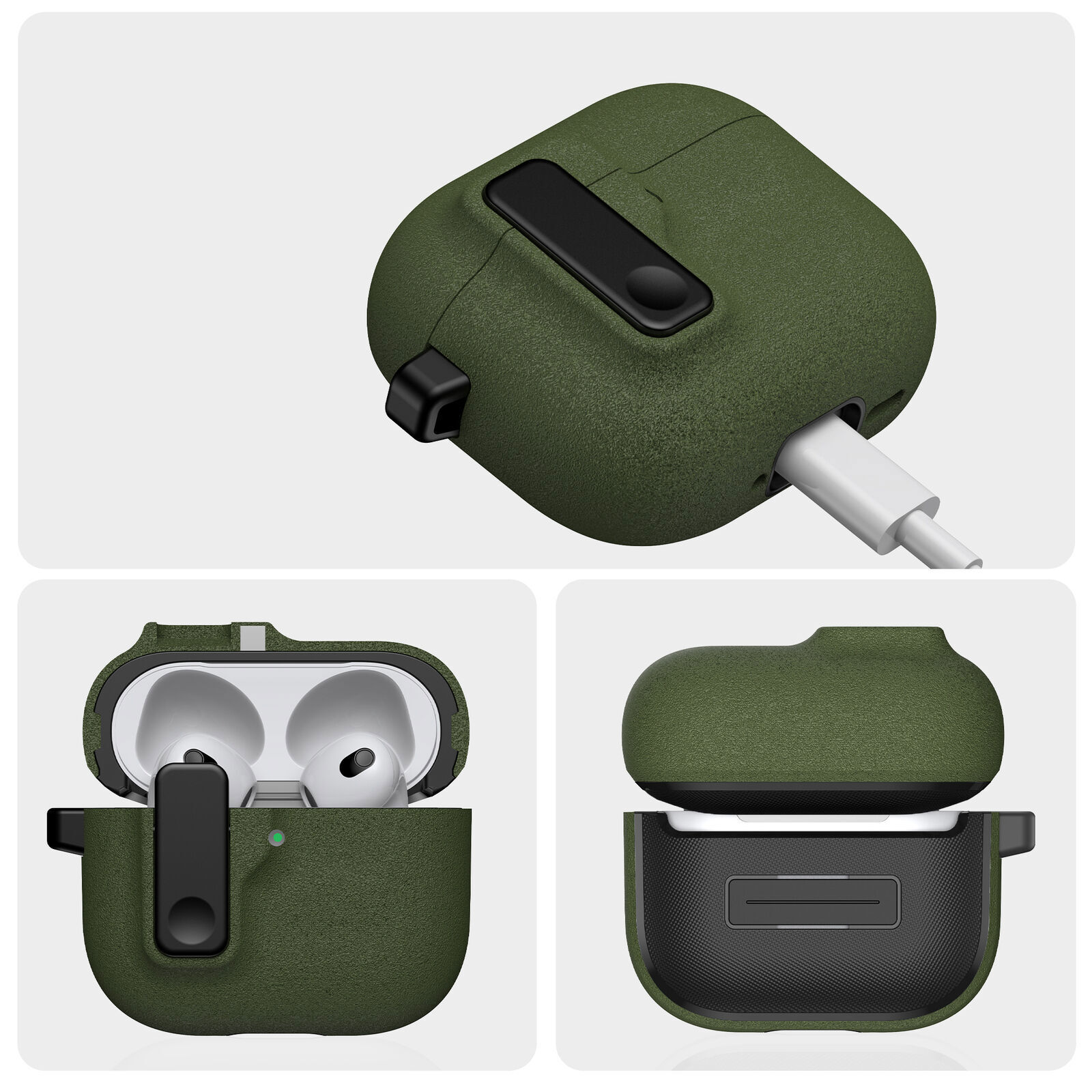 Apple - airpods pro 正規品　美品　カバー付き Apple ☆日本国内正規品Apple AirPods Pro wireless Charging