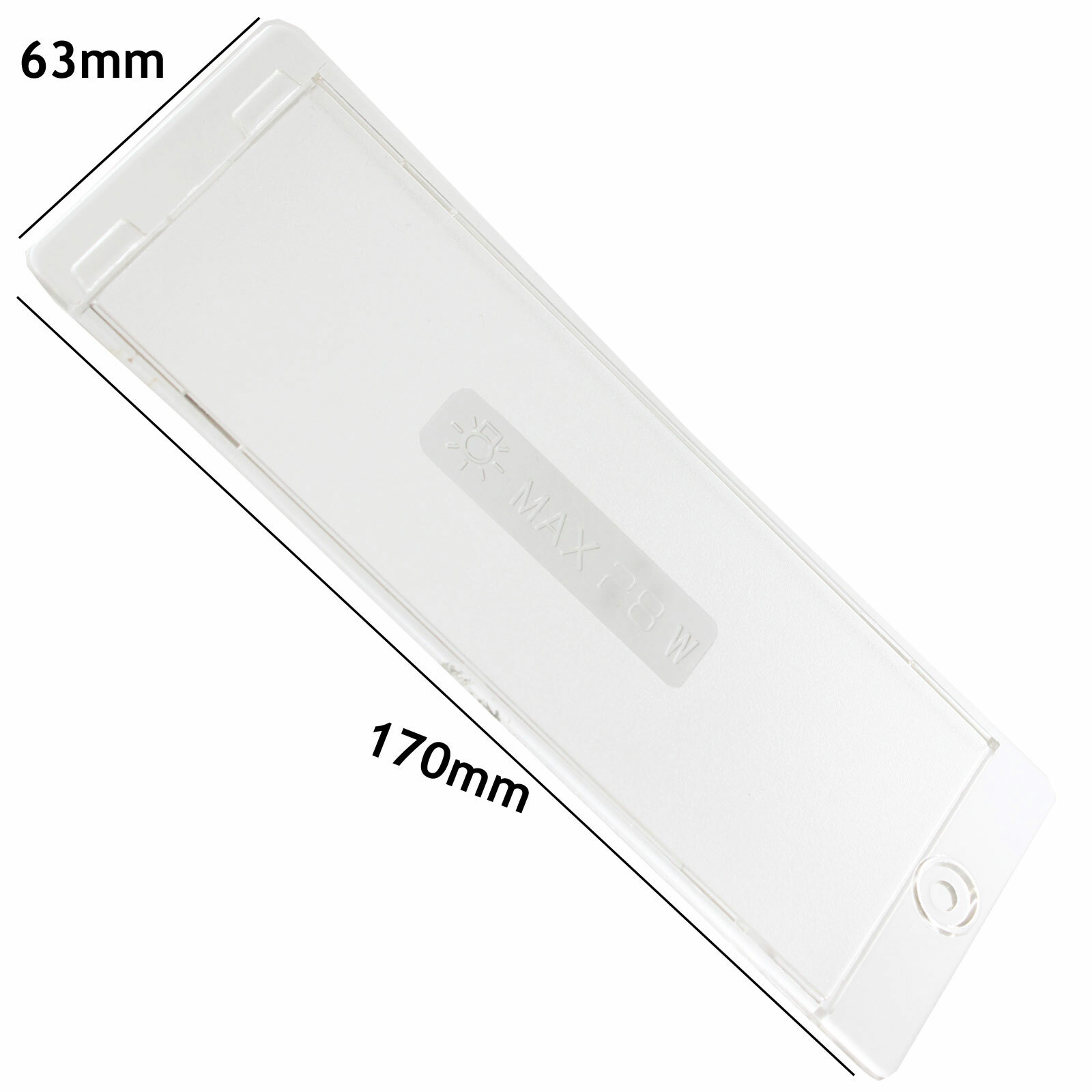 Extractor Vent Light Bulb Diffuser Cover Strip for WHIRLPOOL Cooker