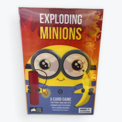 Exploding Minions Special Edition Card Game by Exploding Kittens - Despicable Me