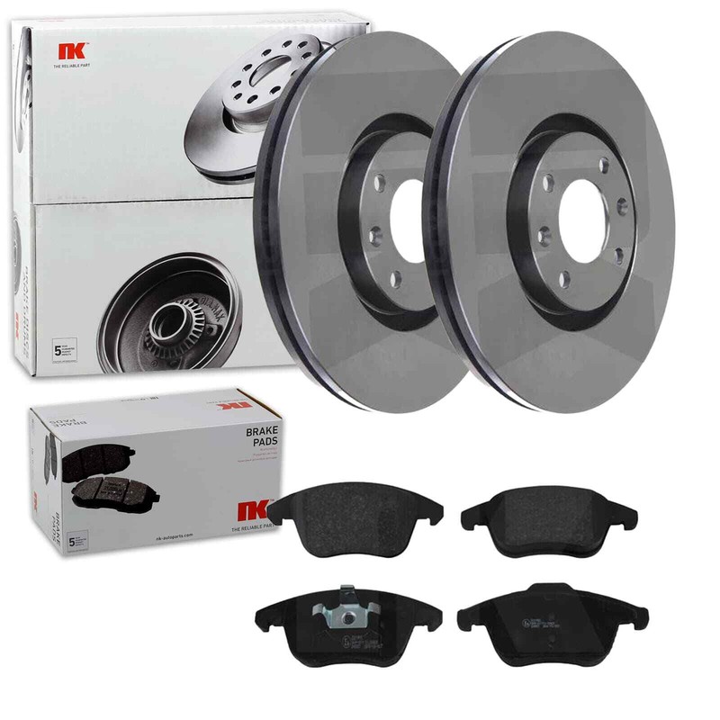 Nk Bremsscheiben 302mm + BelÄGe Vorne Passend FüR CitroËN C4 Grand Uax