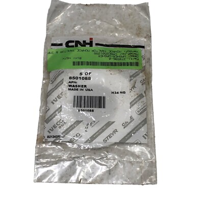 CNH  8501088  Package Of 5 Washer For Select Case Wheel Loader Models