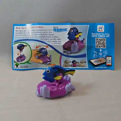 FINDING DORY - PERSONAGGI A SCELTA (SD302 - SD309) KINDER SORPRESA 2016/2017