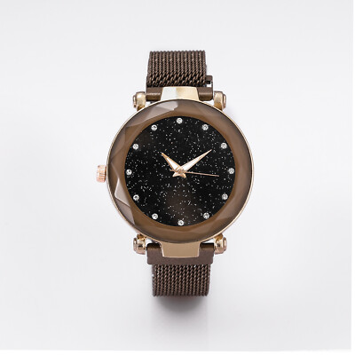 Ladies Women Starry Sky Watch Magnetic Luxury Strap Buckle Fashion Star Gifts US
