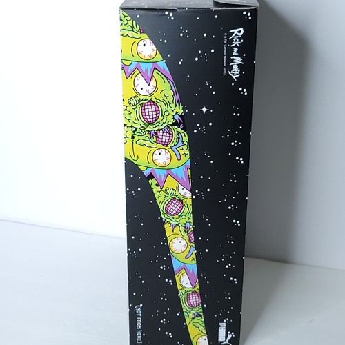 Pre-owned Puma Melo Mb.02 Rick & Morty Pink Green 377411-02 Men Basketball Shoes Size 13