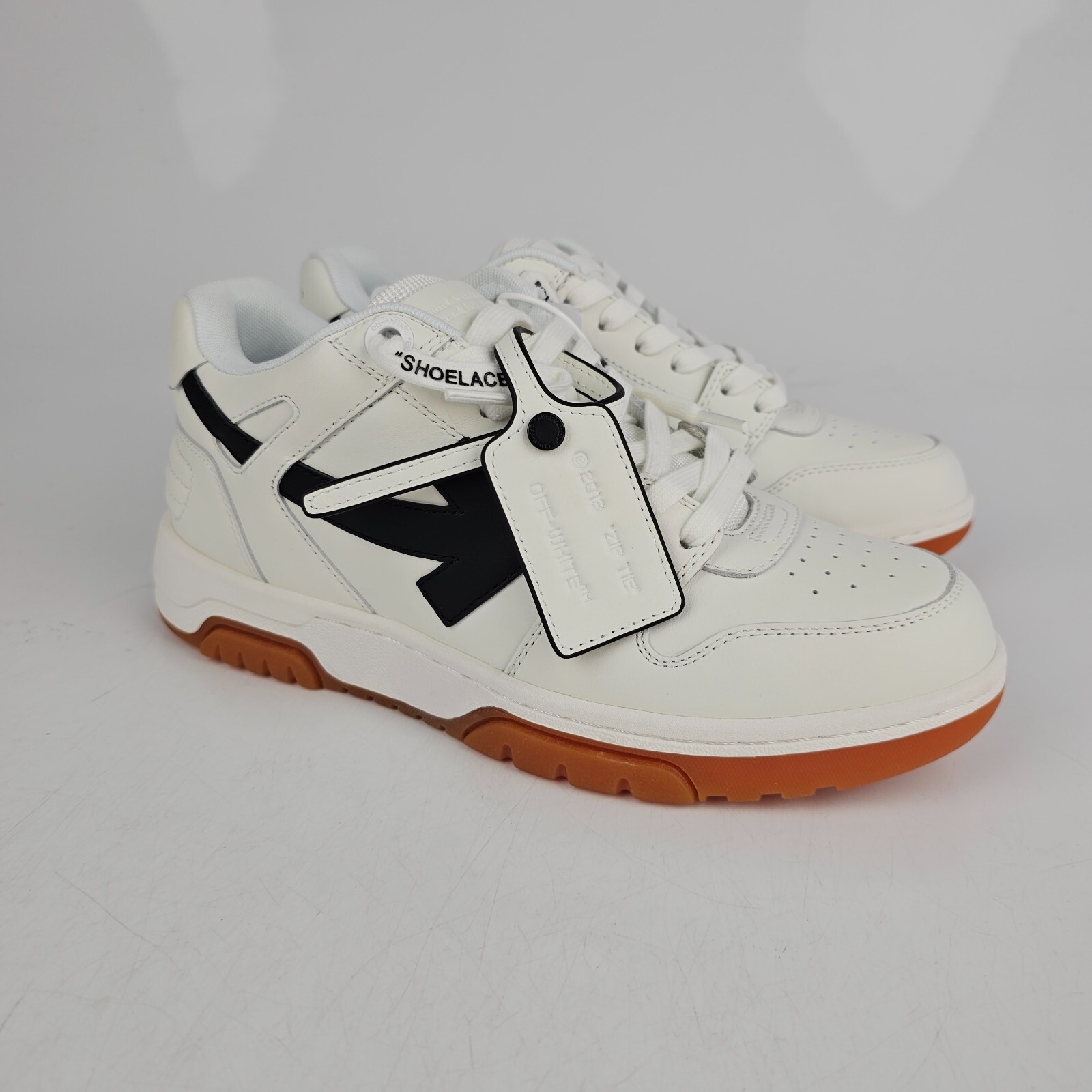 Pre-owned Off-white Out Of Office Women's White/black Sneakers