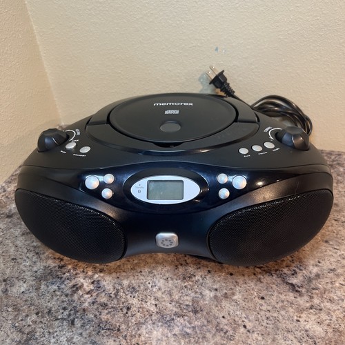 MEMOREX Flexbeats Boombox - Black Model:MP3862 Tested Cd MEMOREX Flexbeats Boombox - Black Model:MP3862 Tested Cd