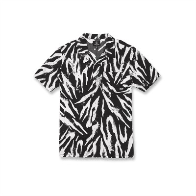 

Мужская рубашка на пуговицах с короткими рукавами Volcom Stone Party Animals