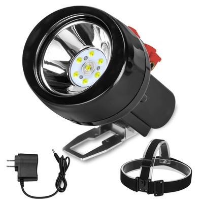 Rechargeable Cap Mining Lamp Waterproof LED Miner Lamp Explosion Proof Headli...